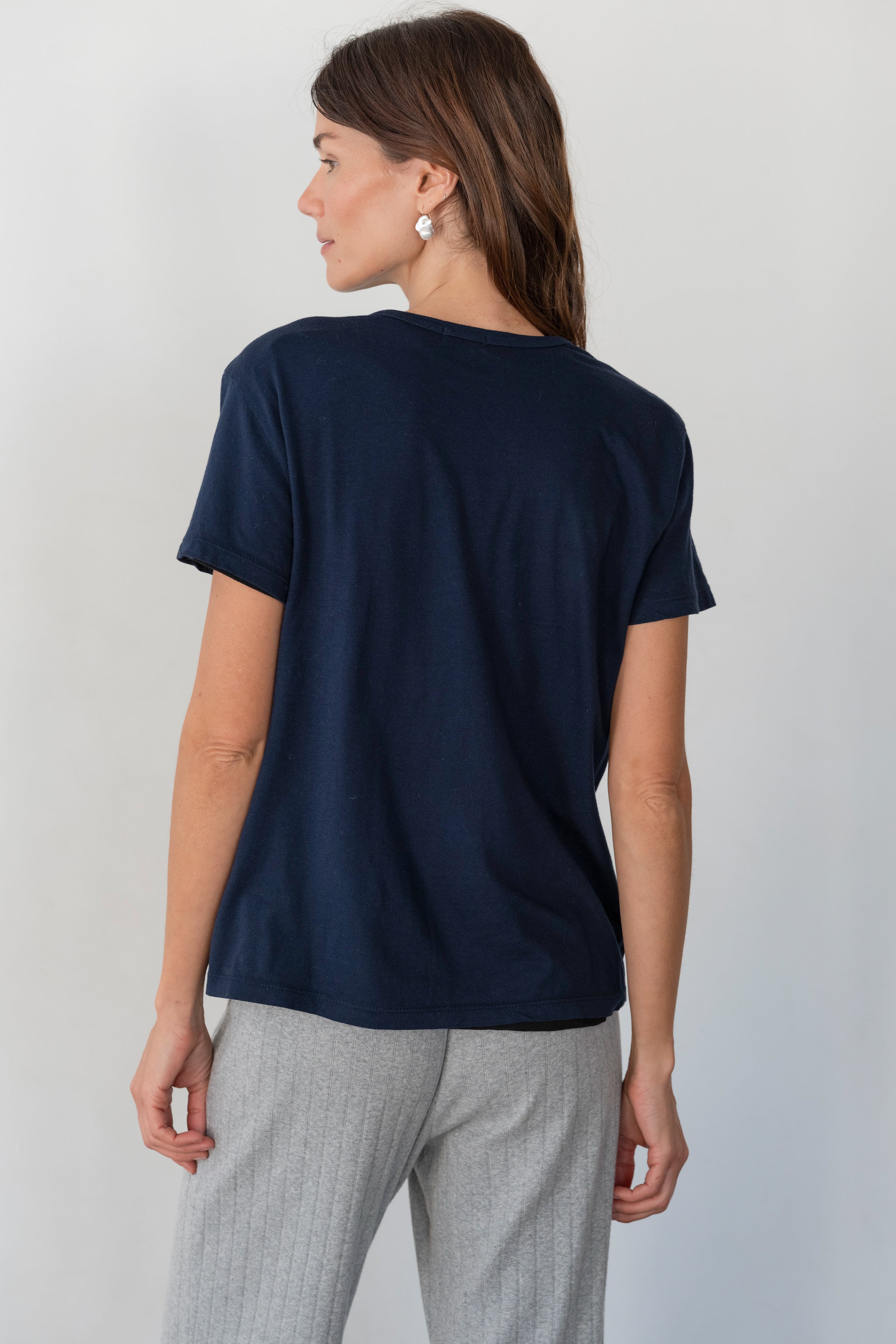 DONNI The Jersey Tee - Navy
