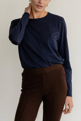 DONNI The Jersey Long Sleeve - Navy