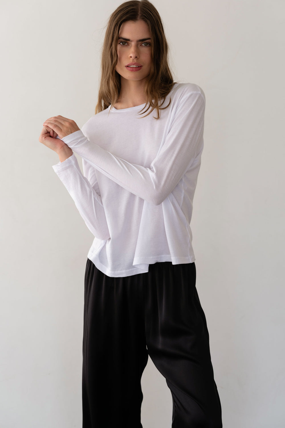 DONNI Powder Jersey Long Sleeve - Powder