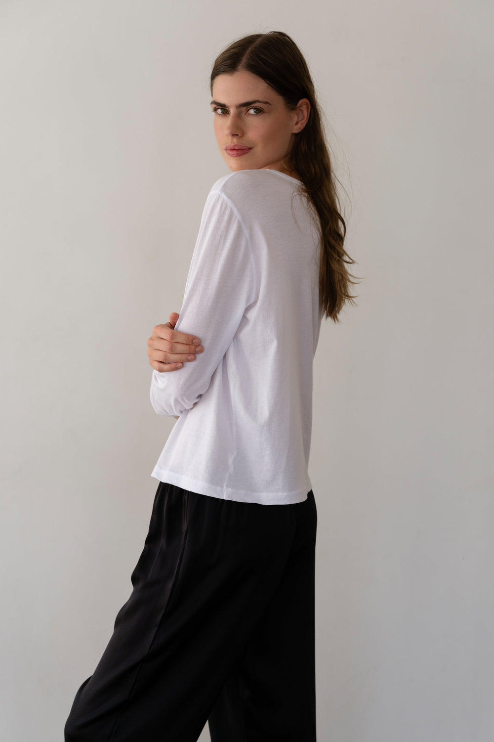 DONNI Powder Jersey Long Sleeve - Powder