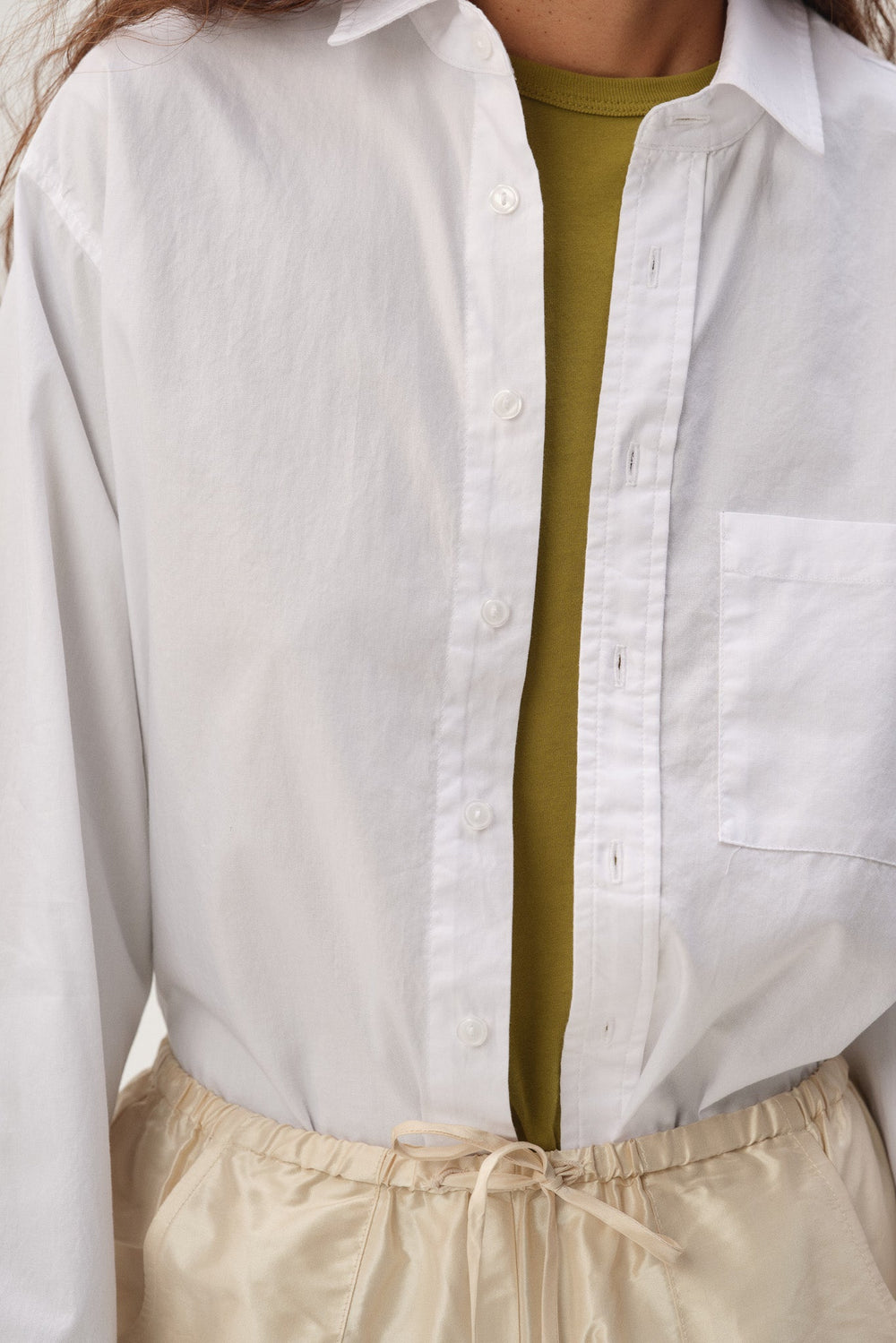 DONNI The Oxford Shirt - Powder