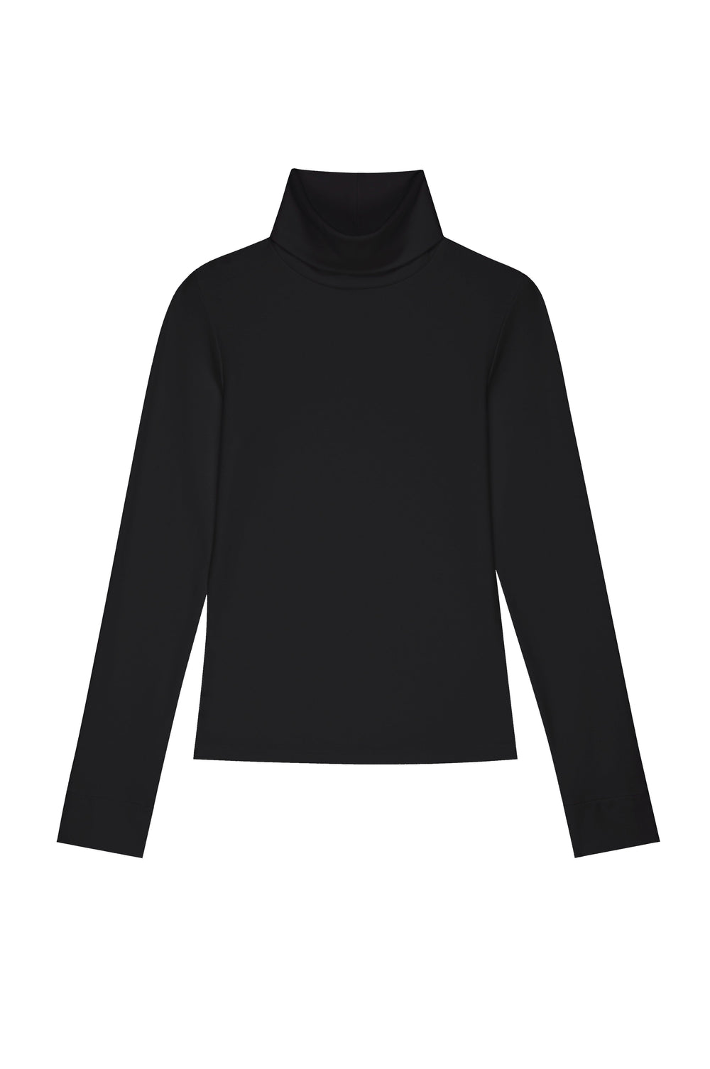 DONNI The Baby Rib Turtleneck - Jet