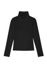 DONNI The Baby Rib Turtleneck - Jet