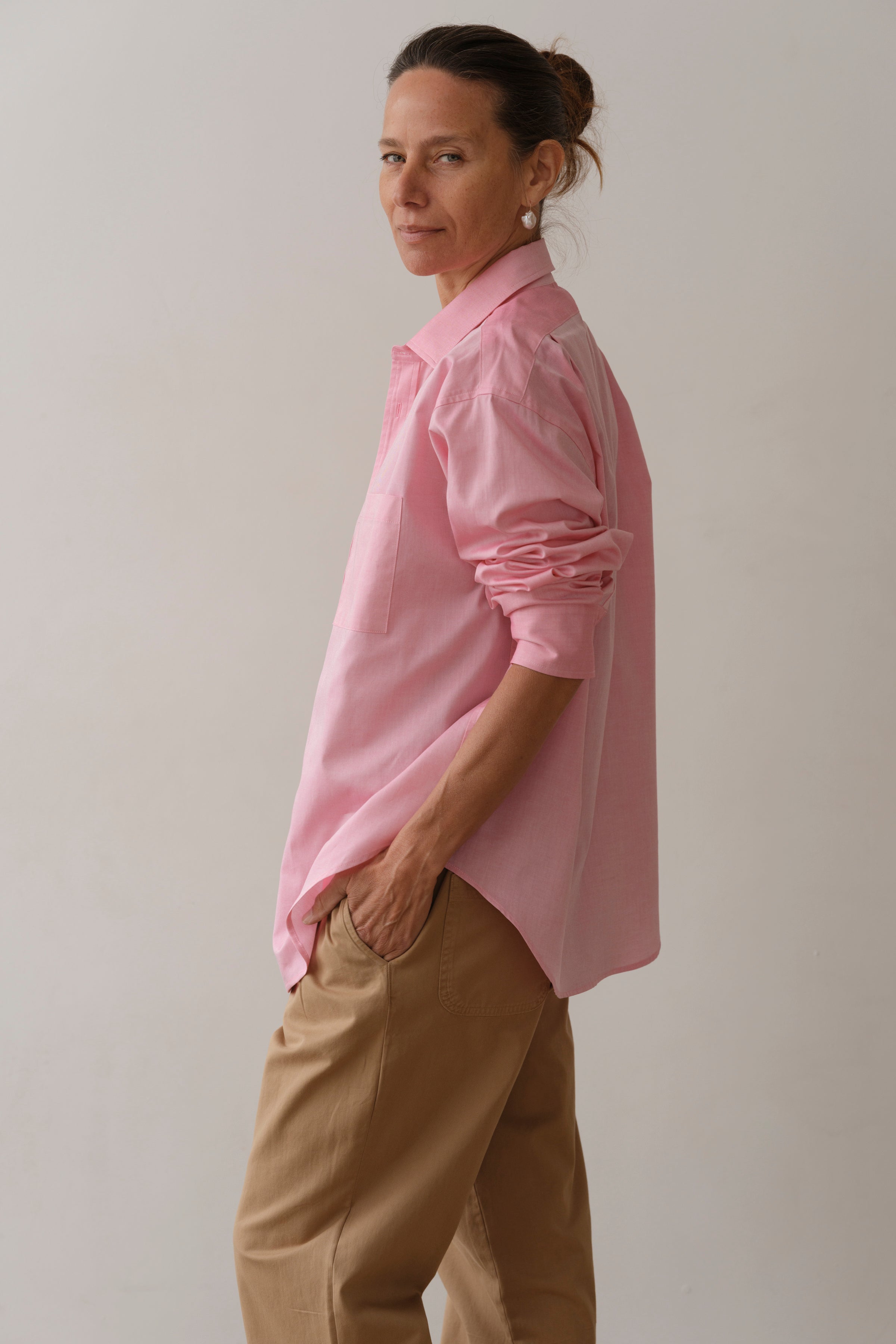 DONNI The Oxford Shirt - Bell-Pepper