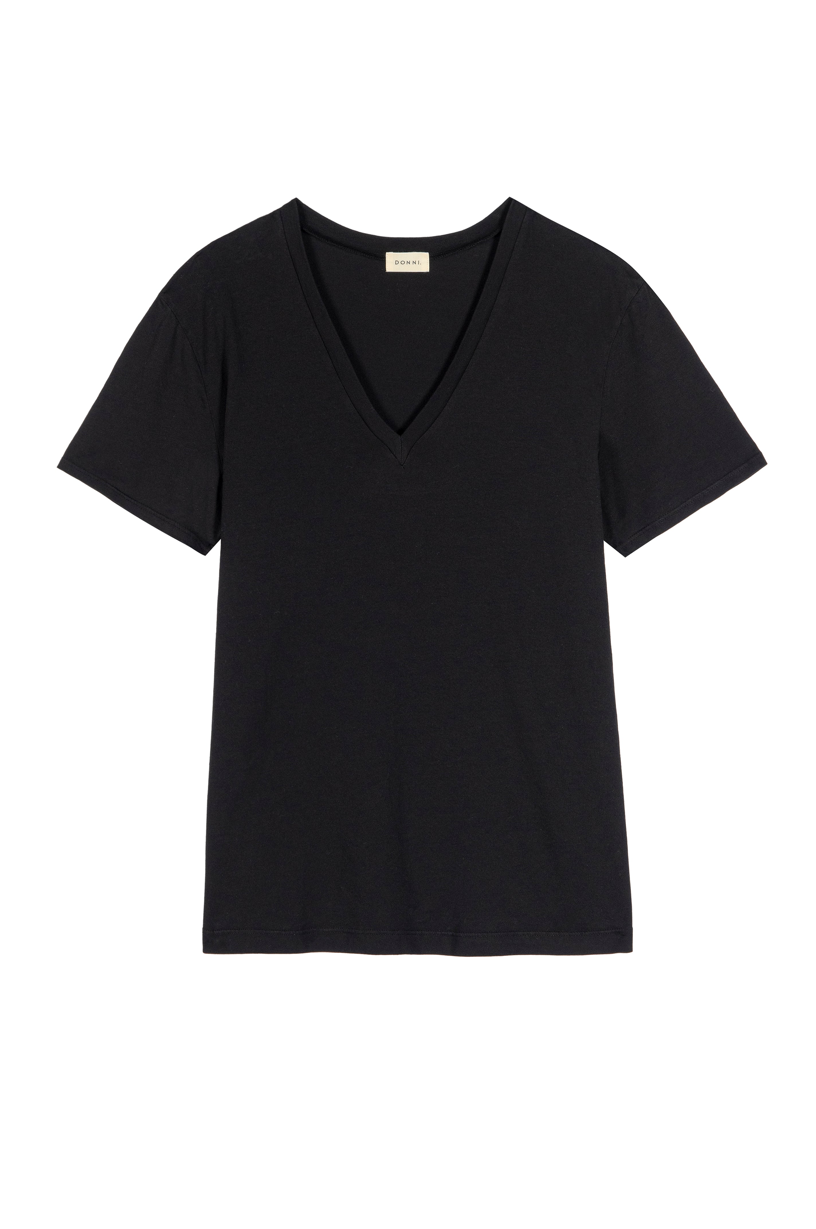 DONNI The Jersey Relaxed V-Neck - Jet