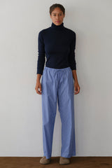 DONNI The Baby Rib Turtleneck - Navy