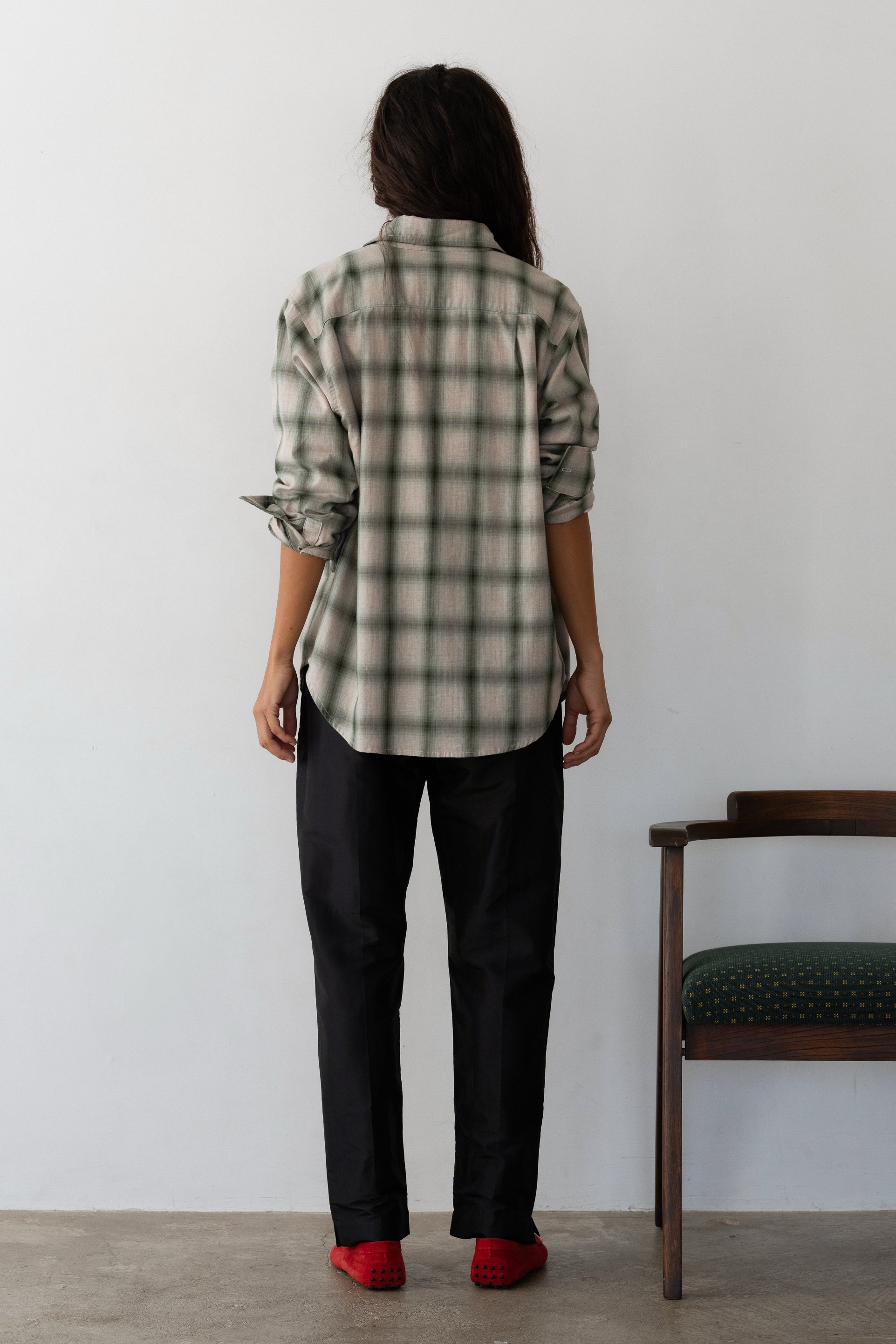 DONNI The Plaid Flannel Shirt - Oregano