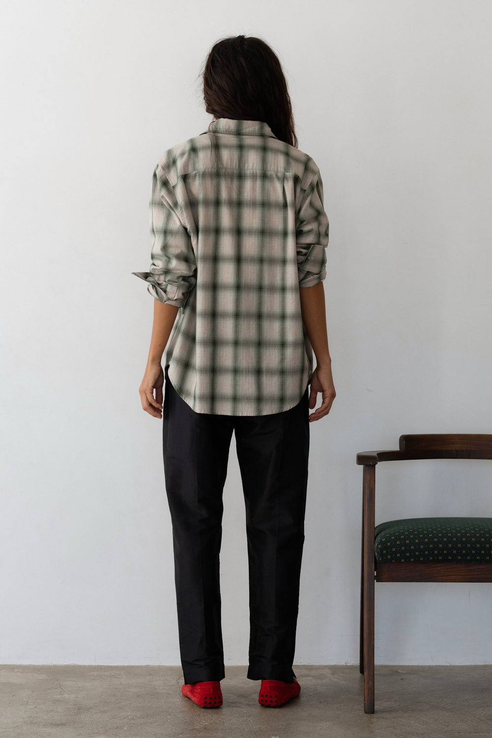 DONNI The Plaid Flannel Shirt - Oregano