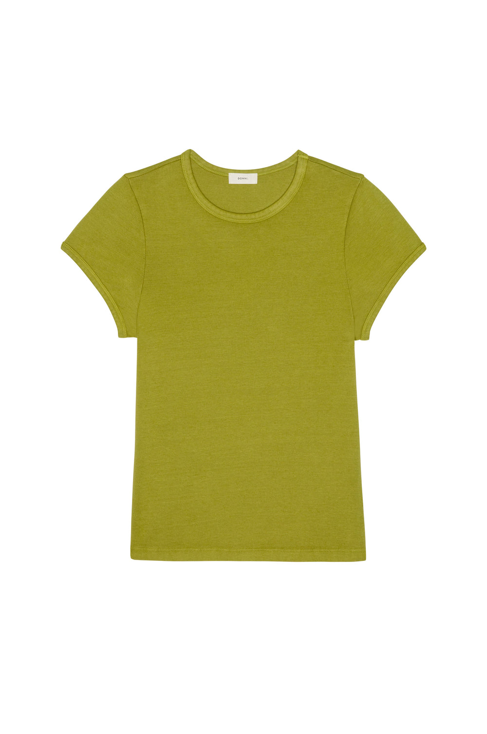 DONNI The Baby Rib Baby Tee - Pistachio