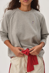 DONNI The Eco-Terry Crewneck Limited Edition - Heather Grey