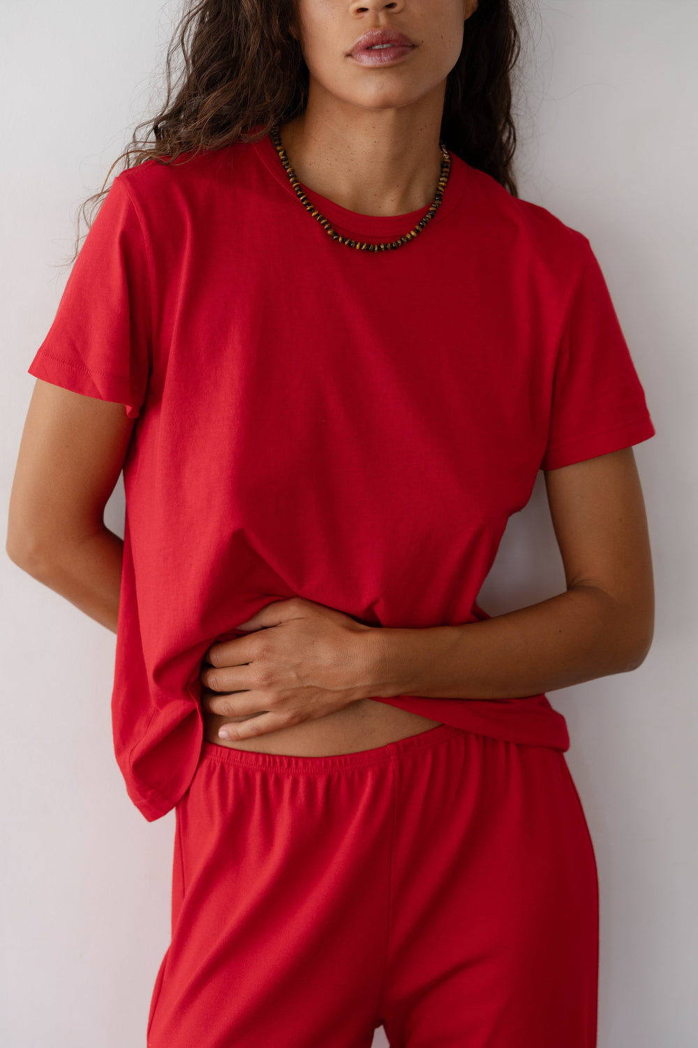 DONNI The Jersey Tee - Bell-Pepper