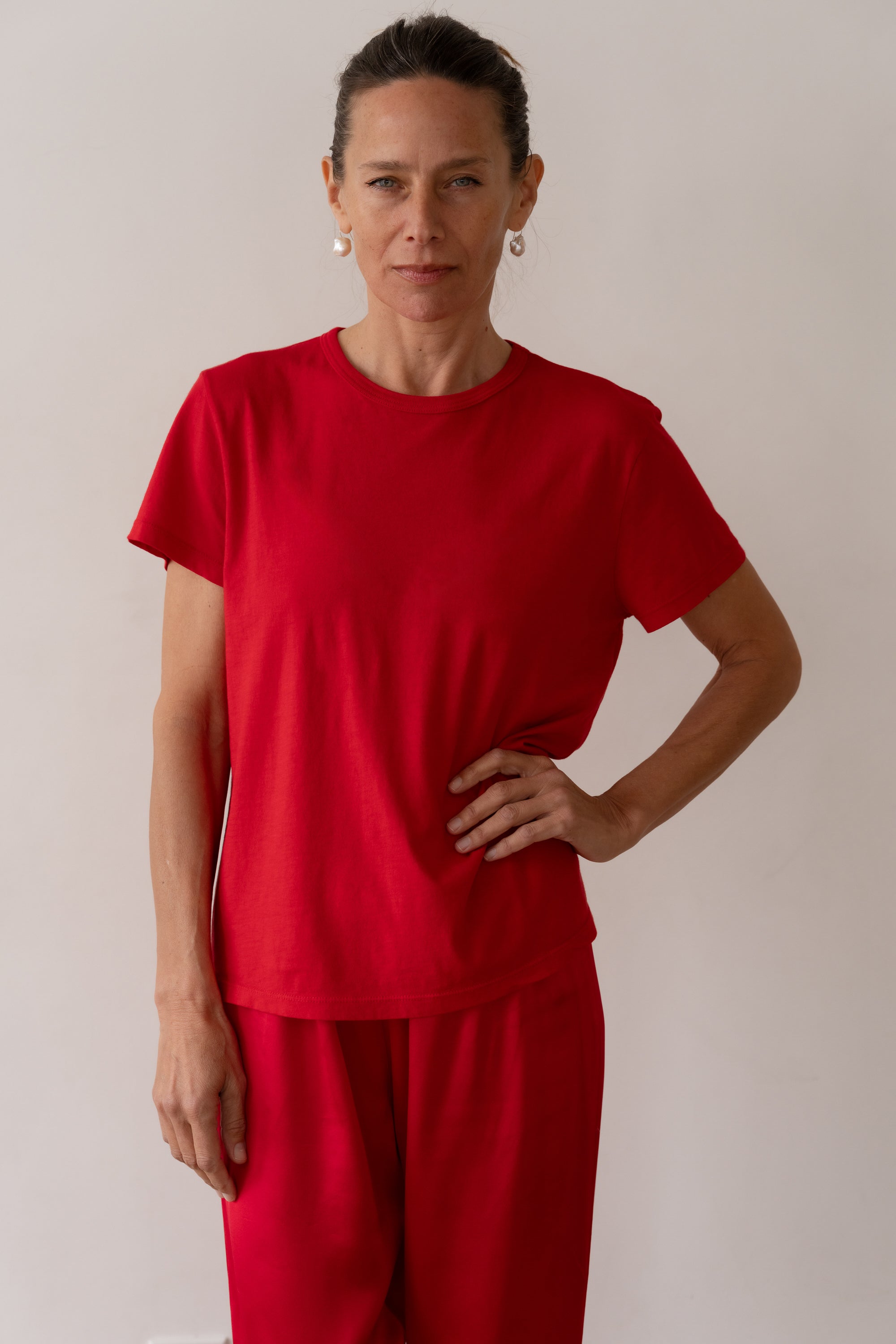 DONNI The Jersey Tee - Bell-Pepper