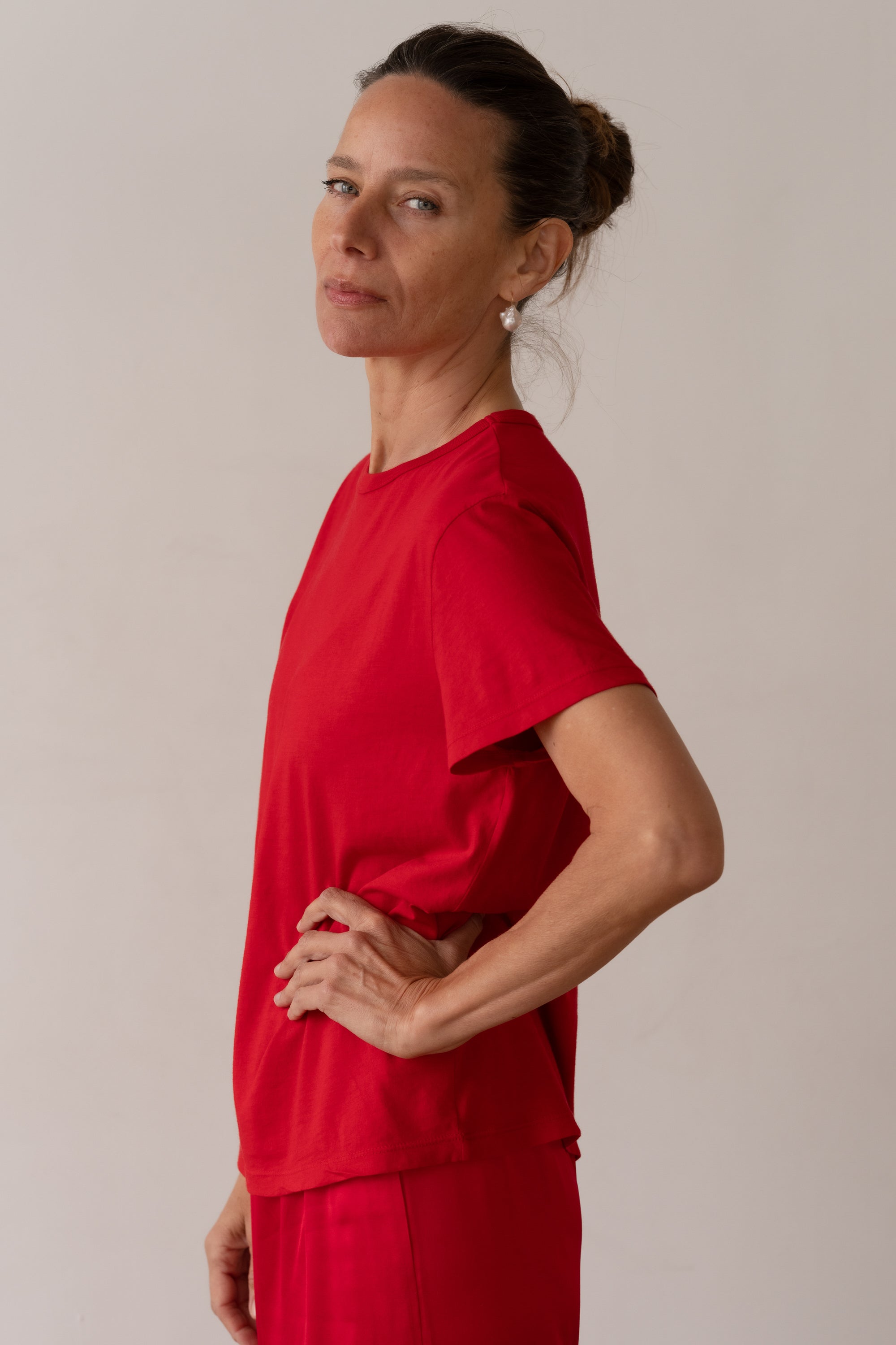 DONNI The Jersey Tee - Bell-Pepper