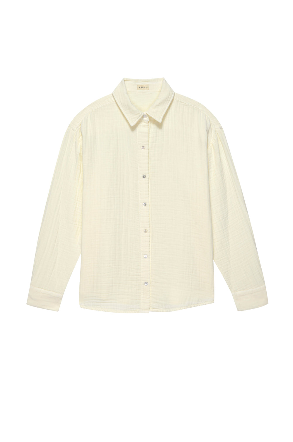 DONNI The Bubble Shirt - Creme