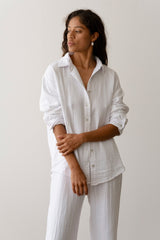 DONNI The Bubble Shirt - Powder