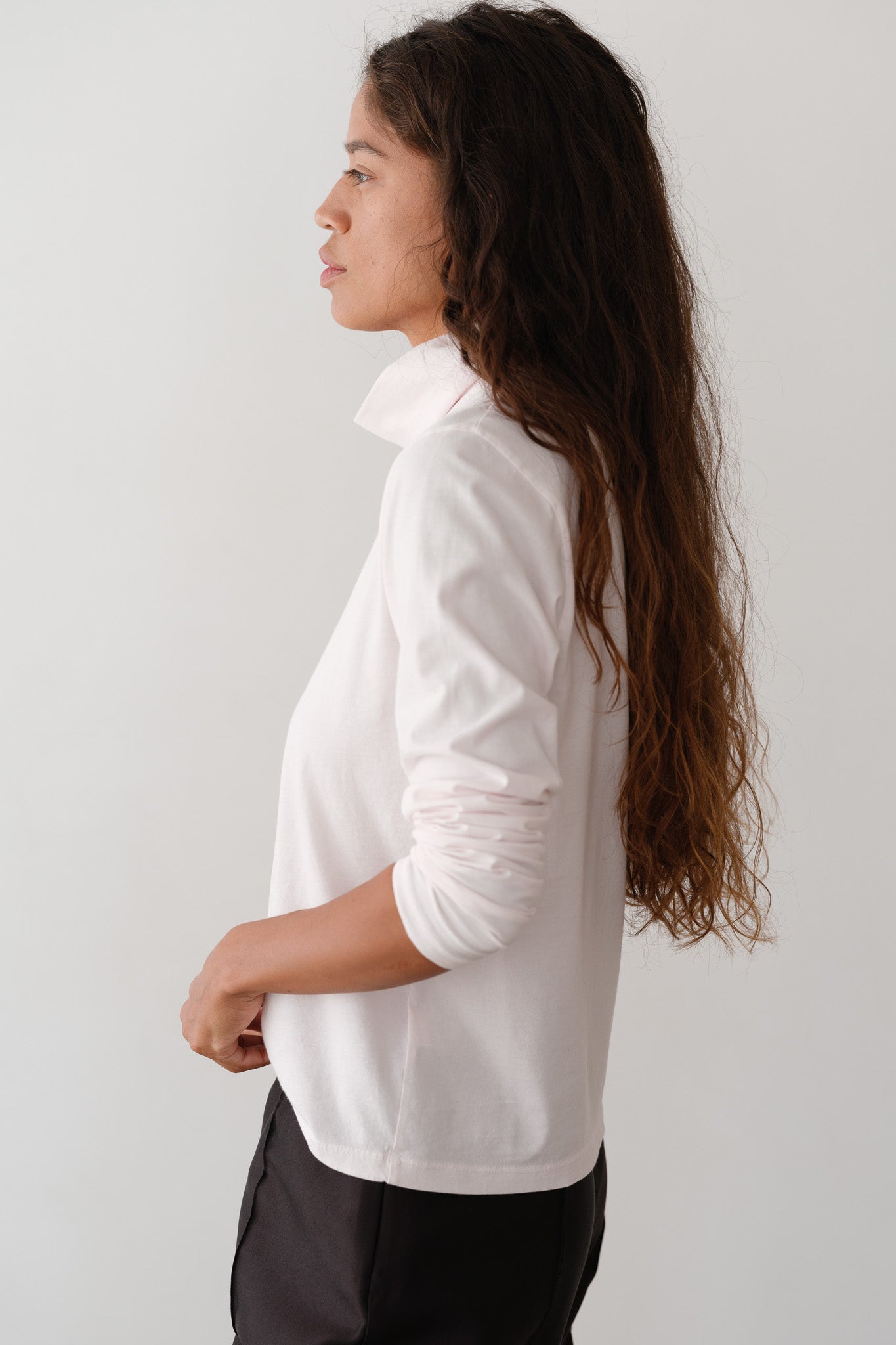 DONNI The Jersey Turtleneck - Ballerina