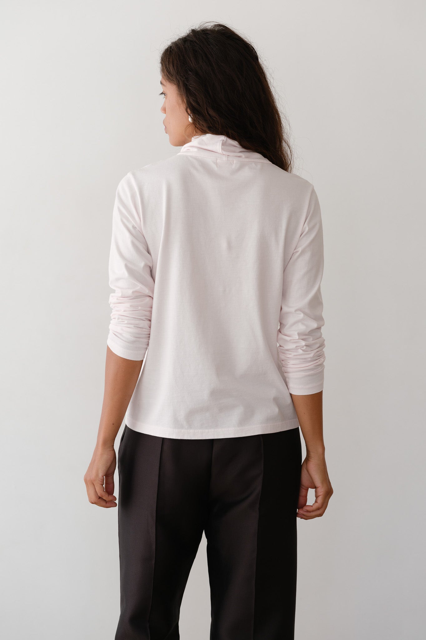DONNI The Jersey Turtleneck - Ballerina