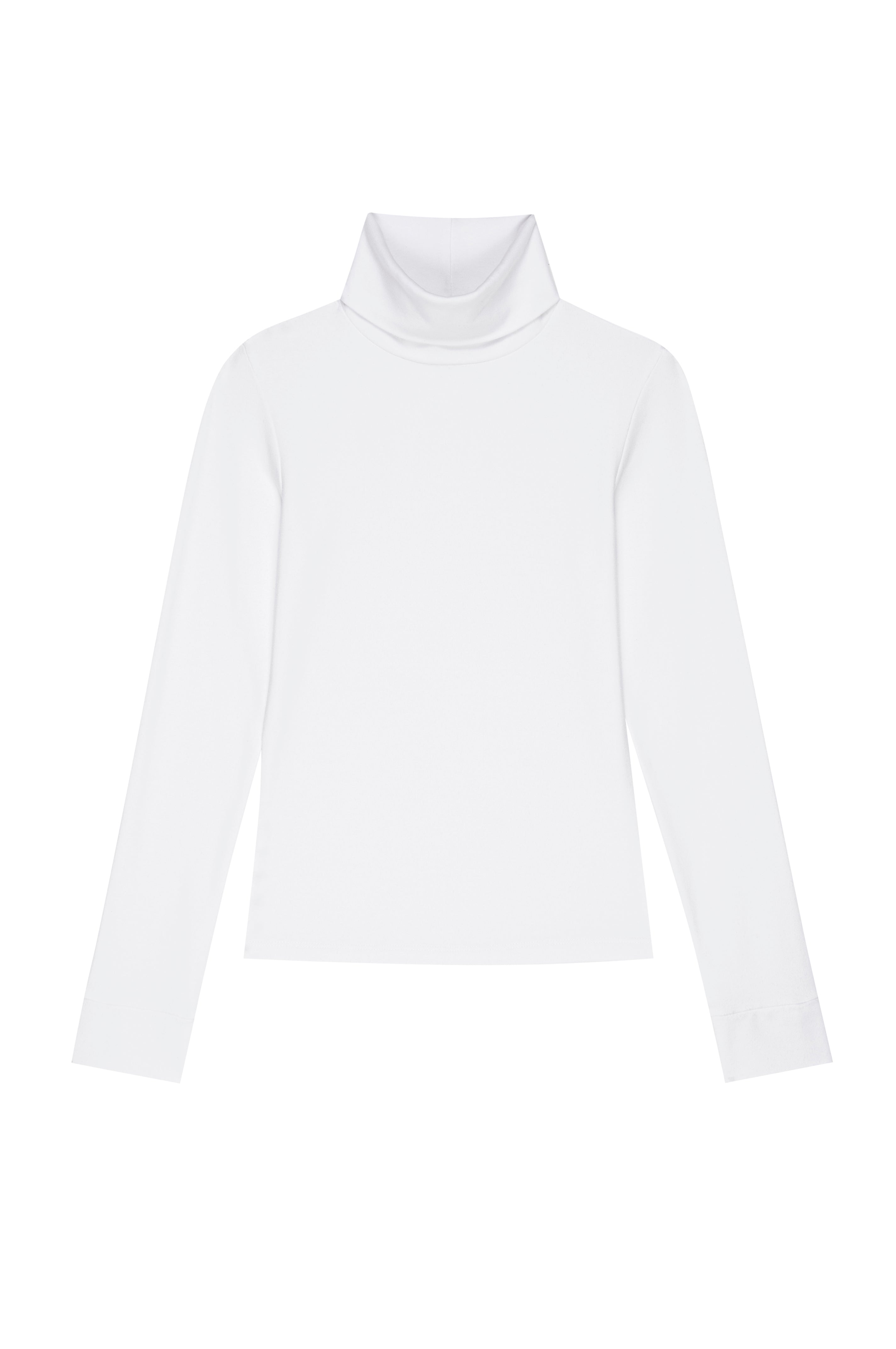 DONNI The Baby Rib Turtleneck - Powder