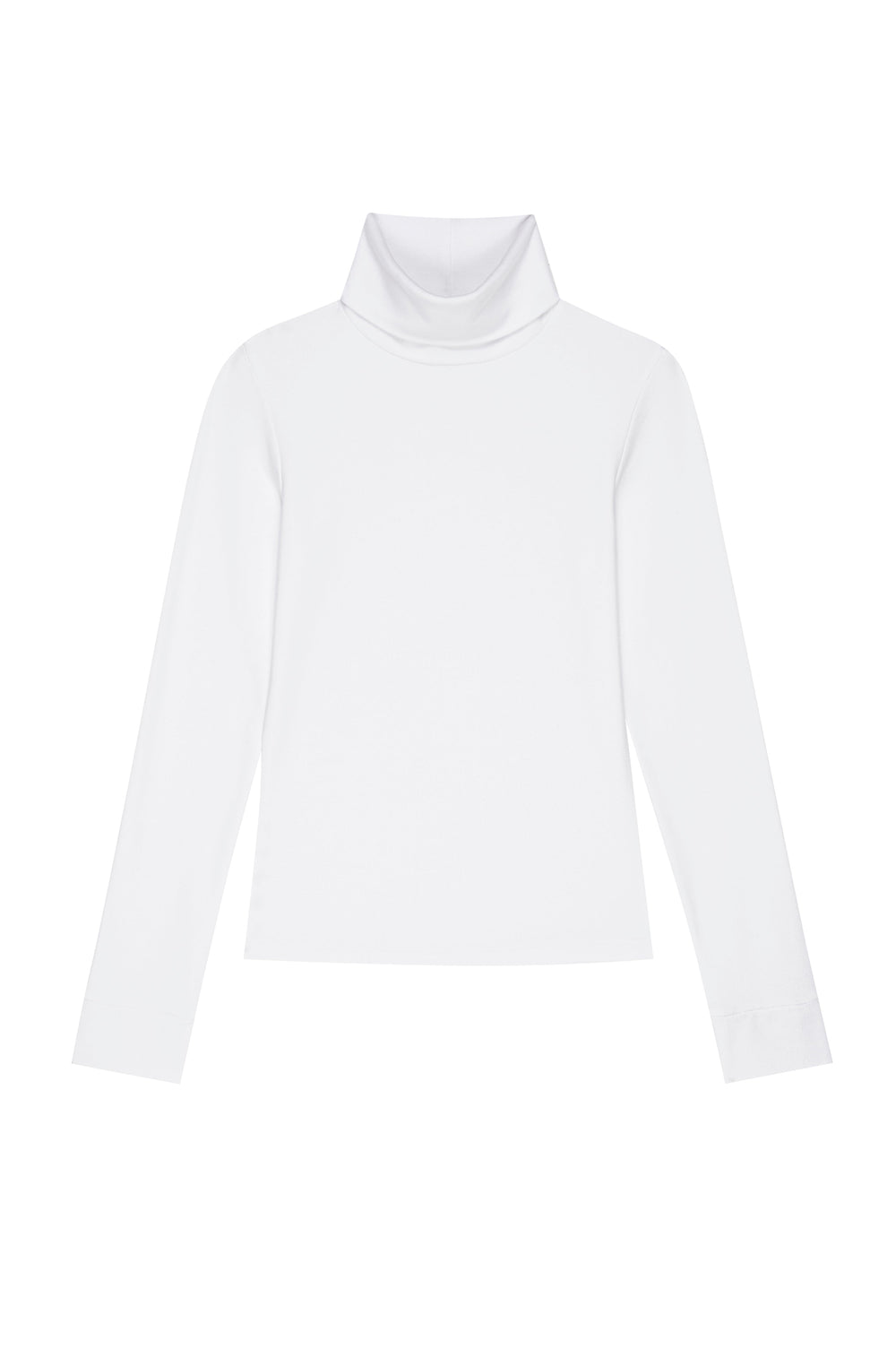 DONNI The Baby Rib Turtleneck - Powder