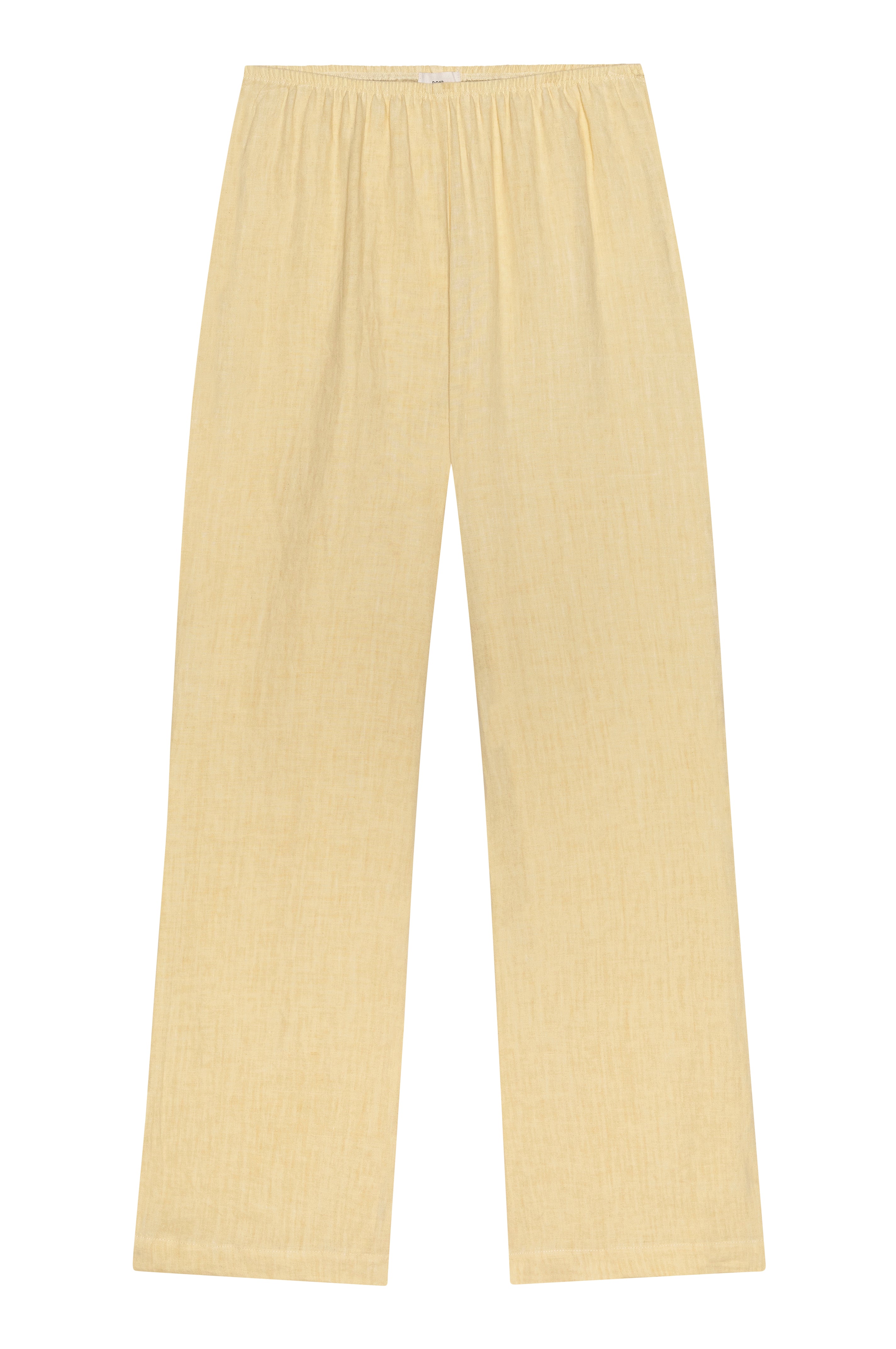 DONNI Butter Linen Simple Pant - Butter