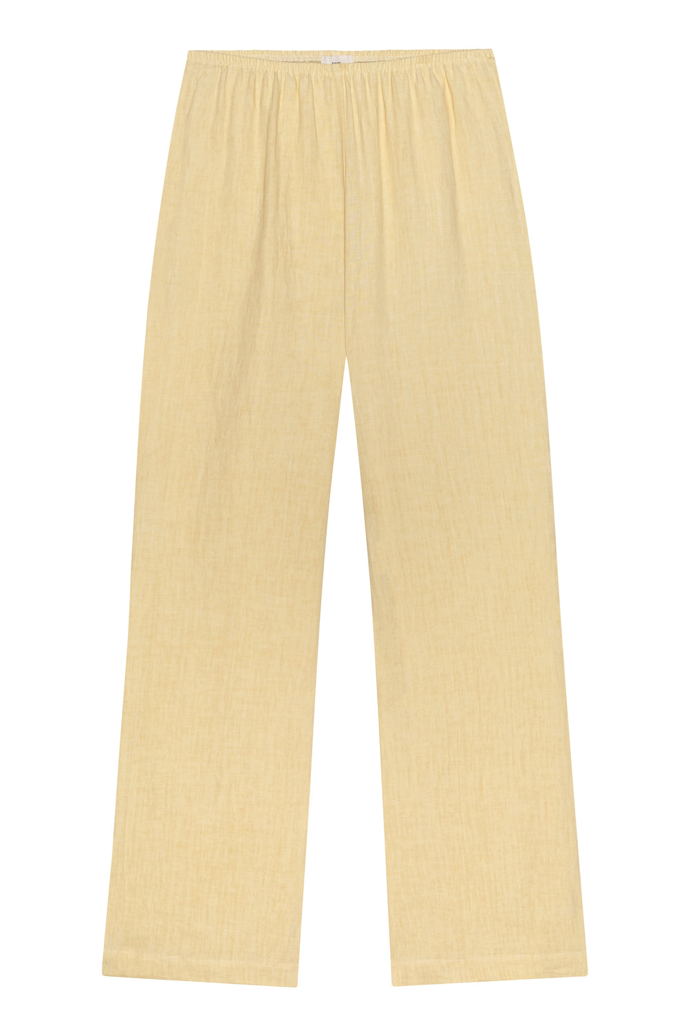 DONNI Butter Linen Simple Pant - Butter