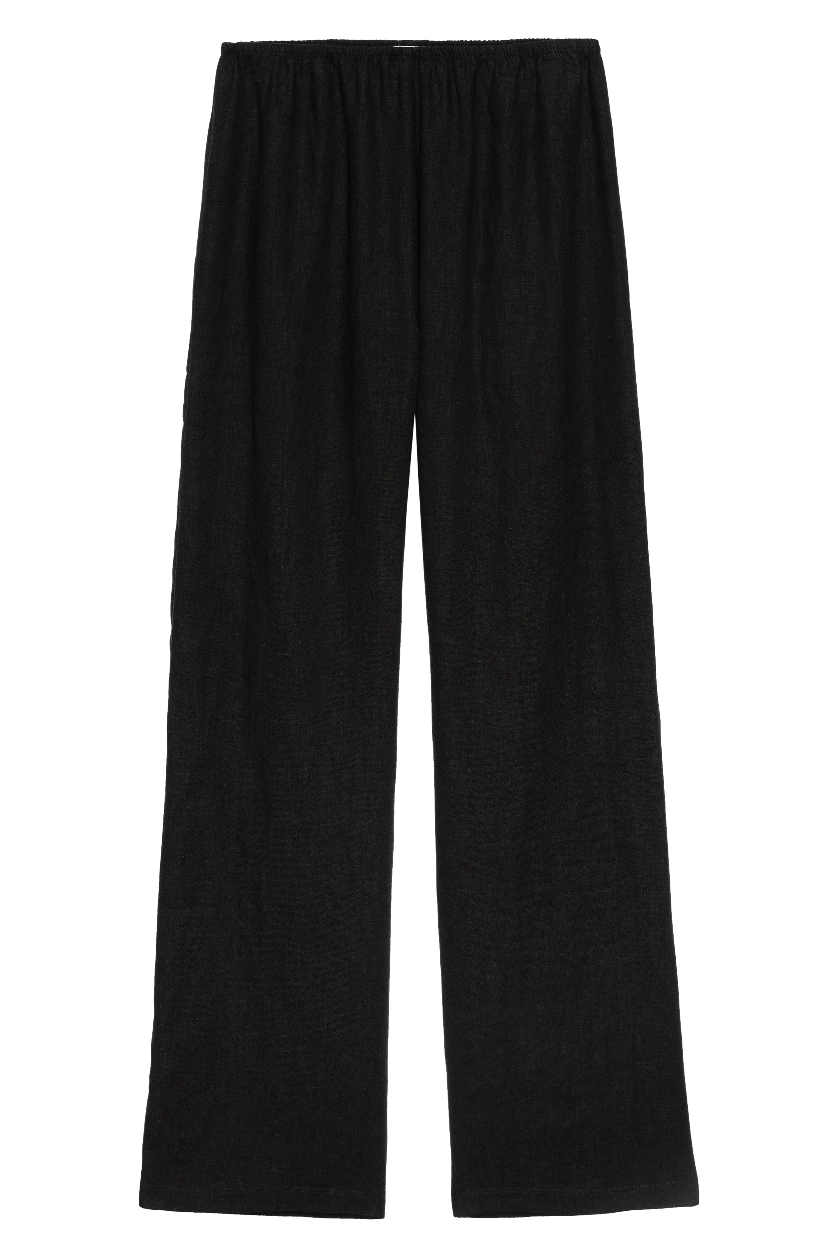 DONNI Jet Linen Simple Pant - Jet