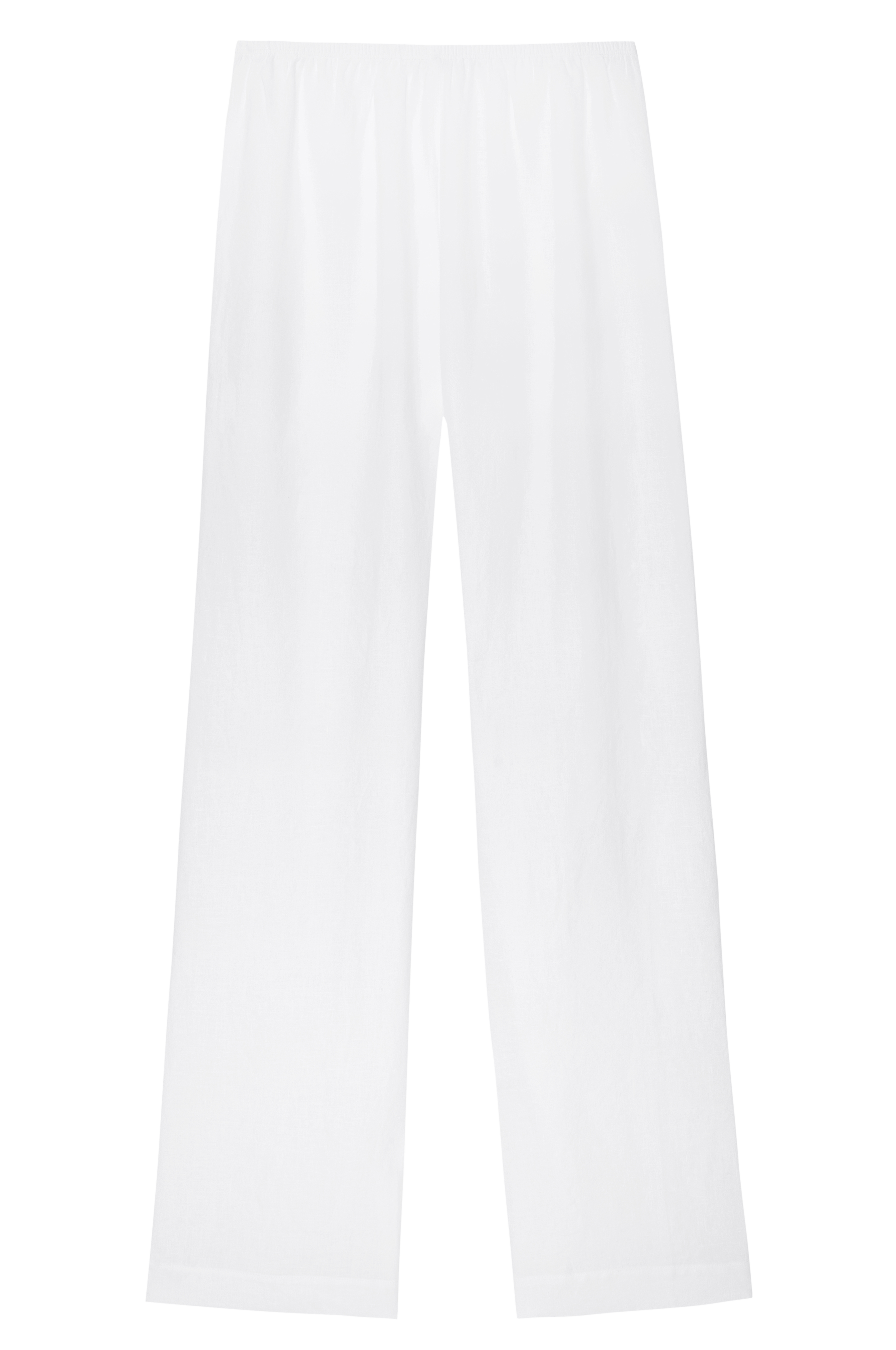 DONNI Powder Linen Simple Pant - Powder