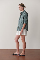 DONNI Creme Linen Short - Creme