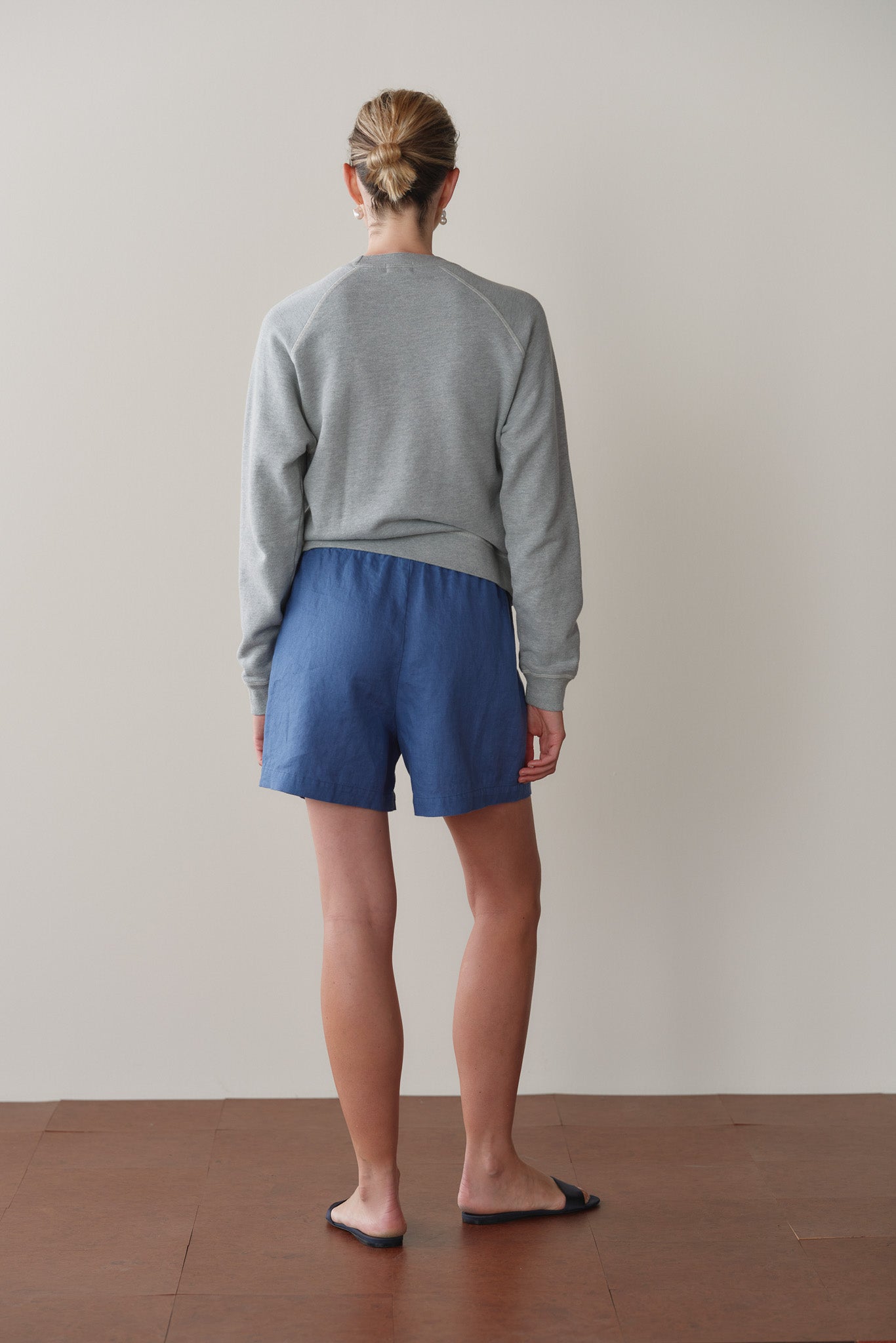 DONNI Lapis Linen Short - Lapis