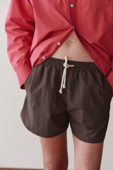 DONNI The Nylon Short - Espresso