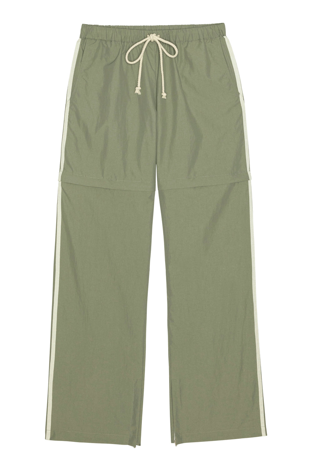 DONNI The Nylon Zip Pant - Sage