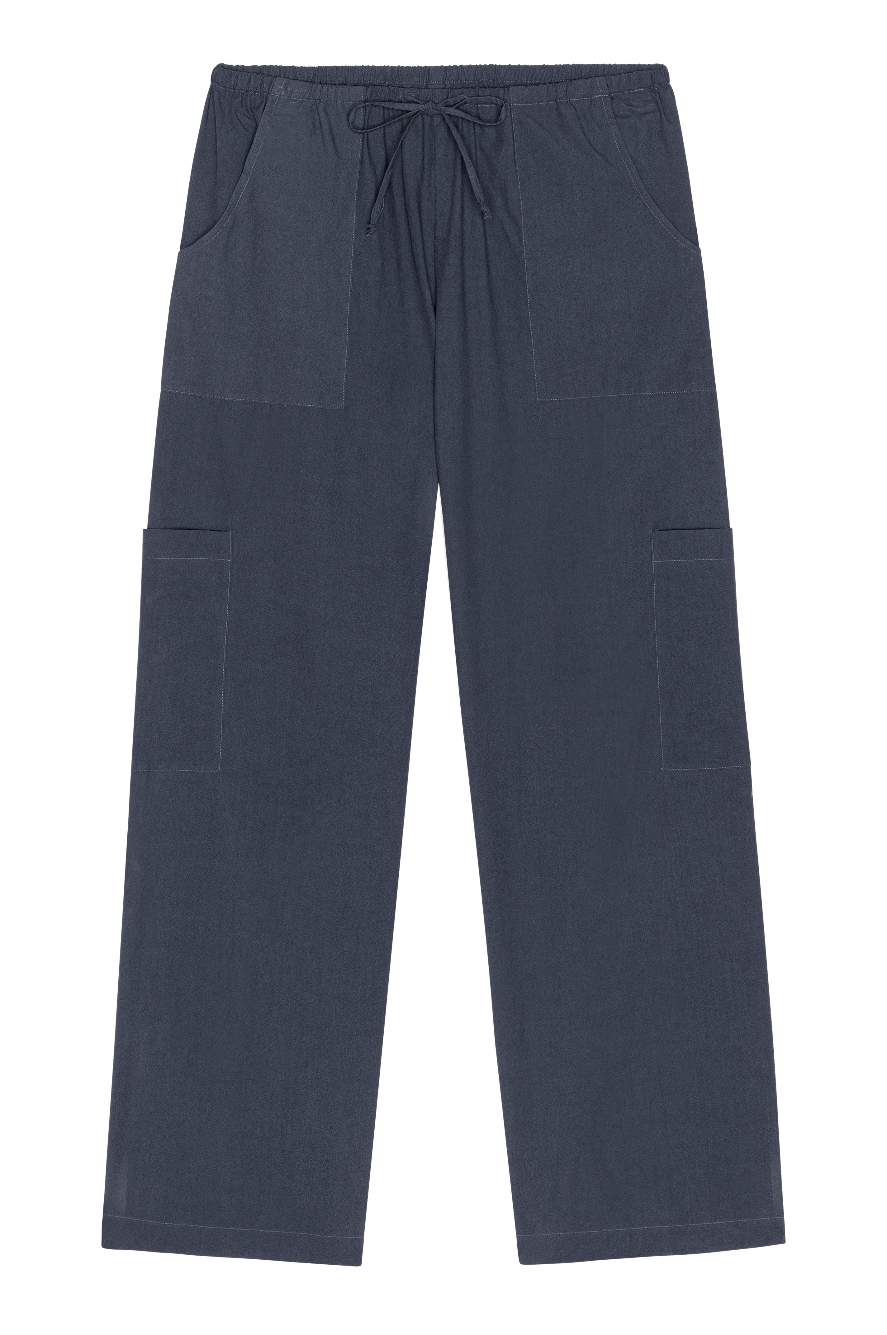 DONNI The Pop Drawstring Cargo Pant - Midnight