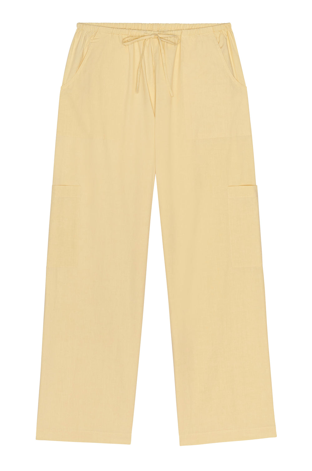 DONNI The Pop Drawstring Cargo Pant - Butter