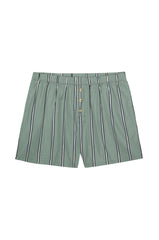 DONNI The Pop Boxer - Sage-Stripe