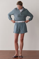 DONNI The Pop Boxer - Sage-Stripe