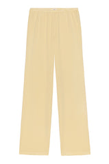 DONNI The Baby Rib Scallop Pant - Butter