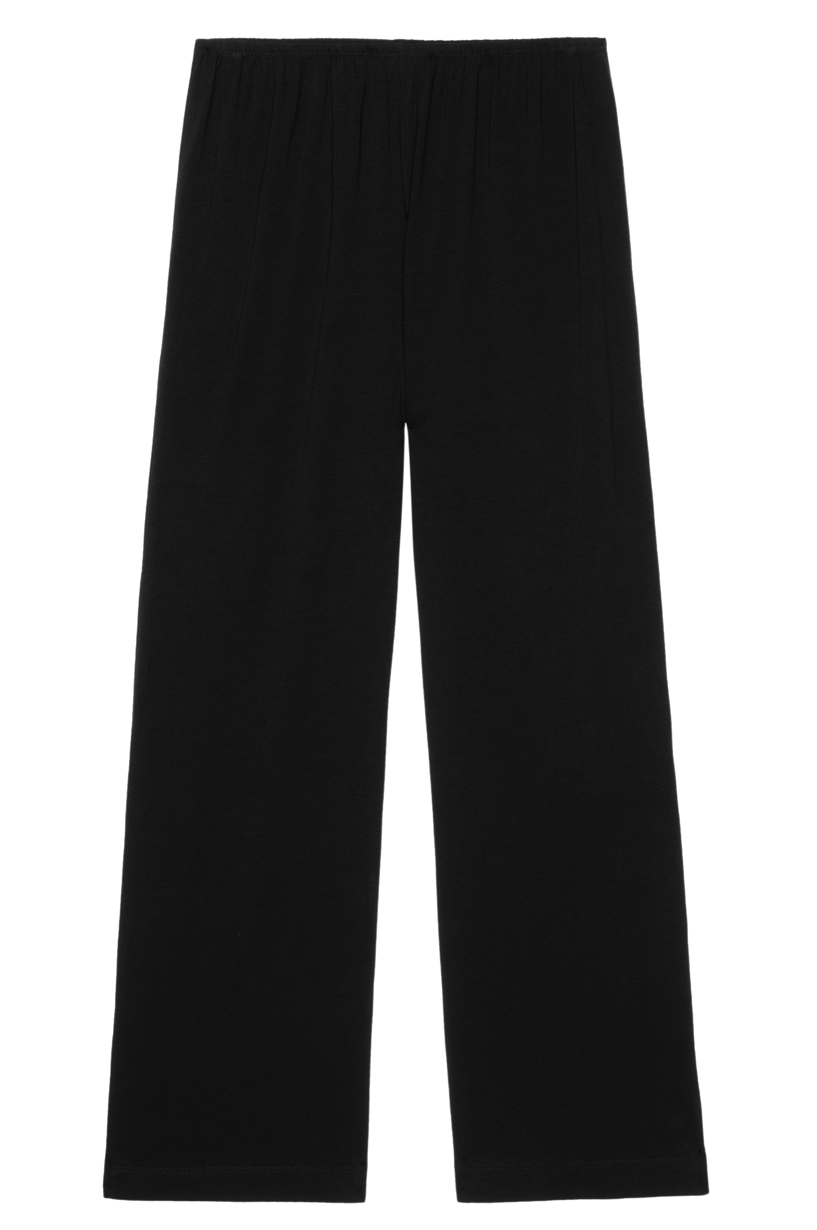 DONNI The Jersey Simple Crop Pant - Jet