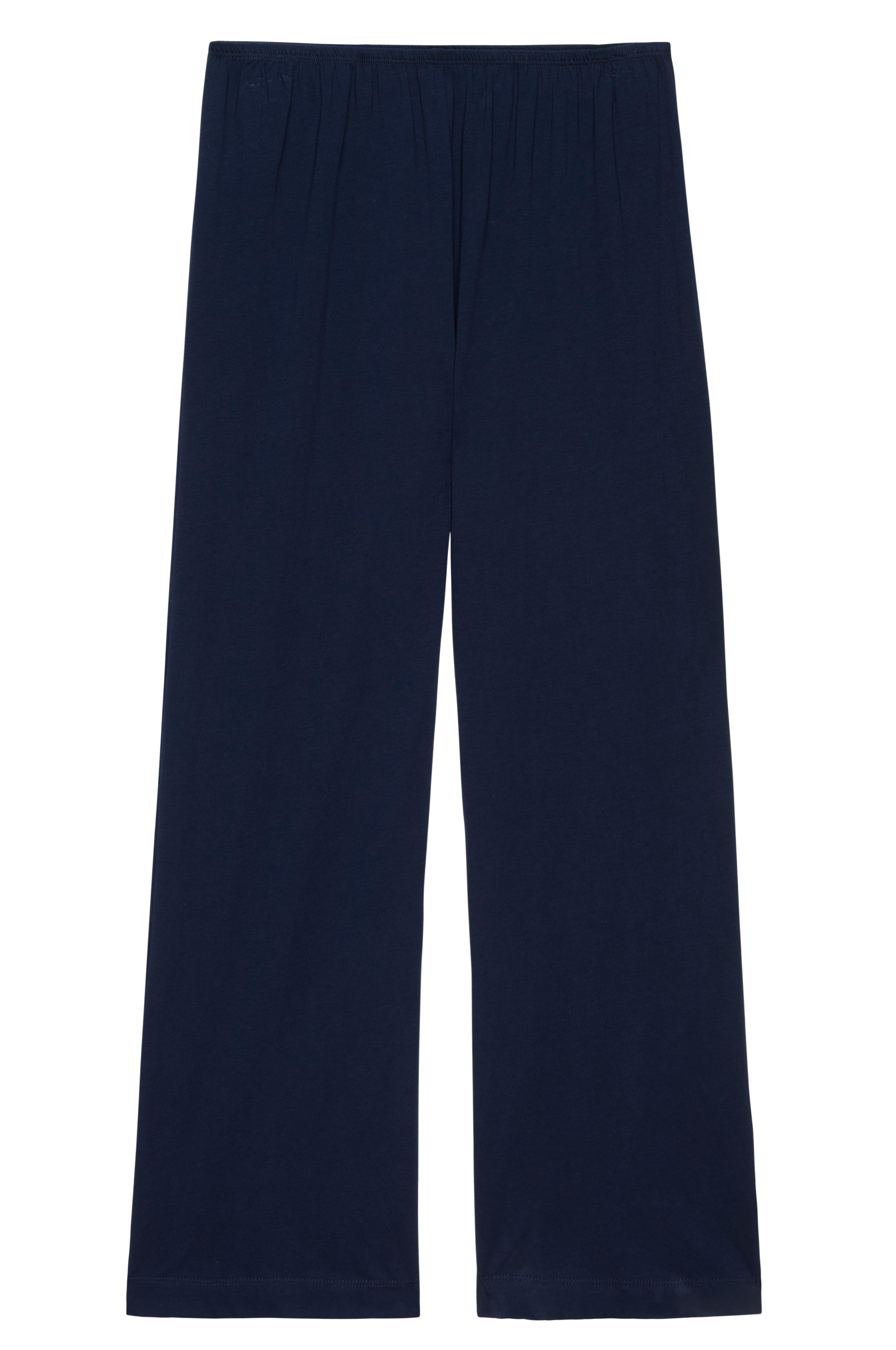DONNI The Jersey Simple Crop Pant - Navy