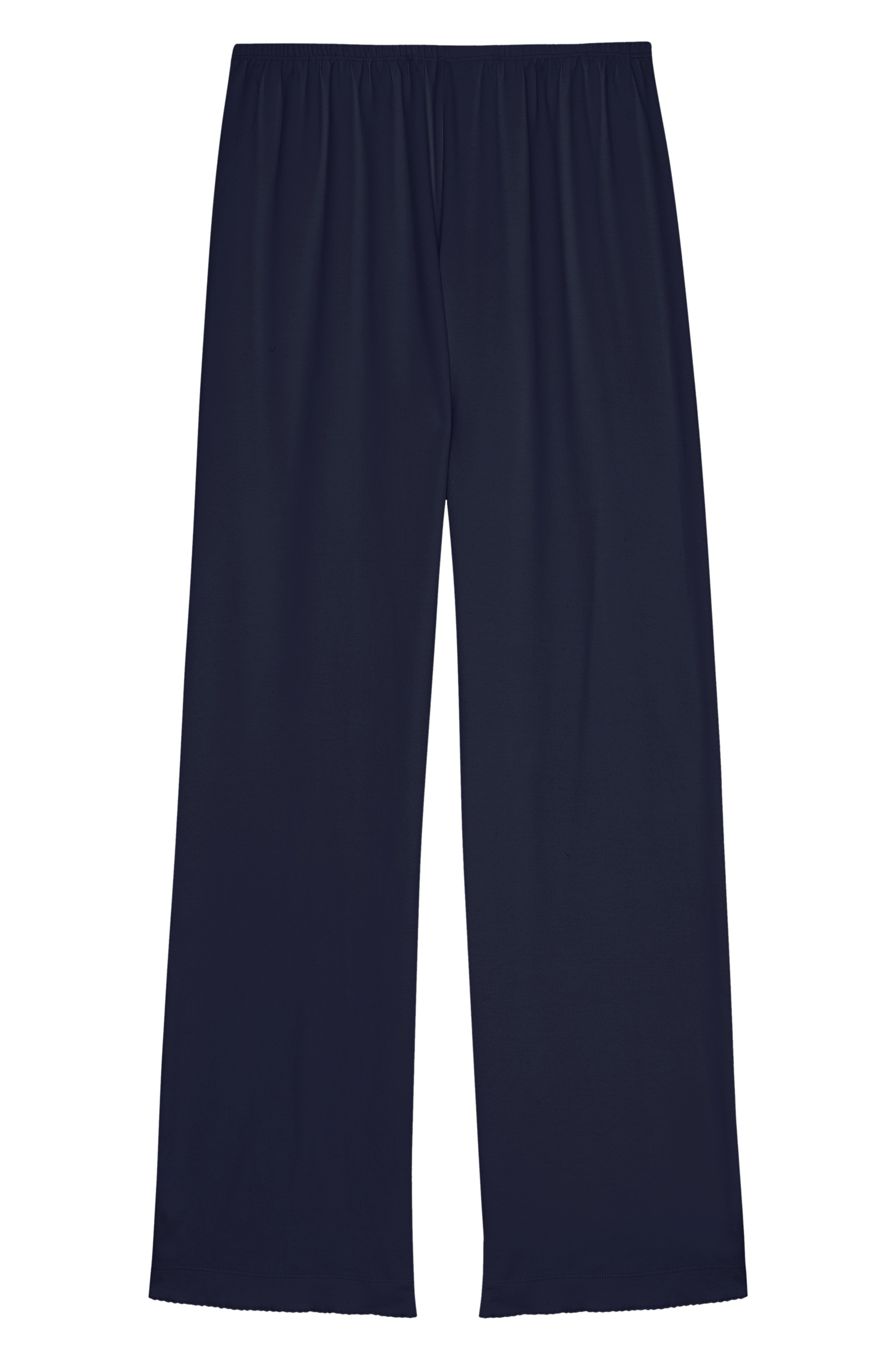 DONNI The Baby Rib Scallop Pant - Navy