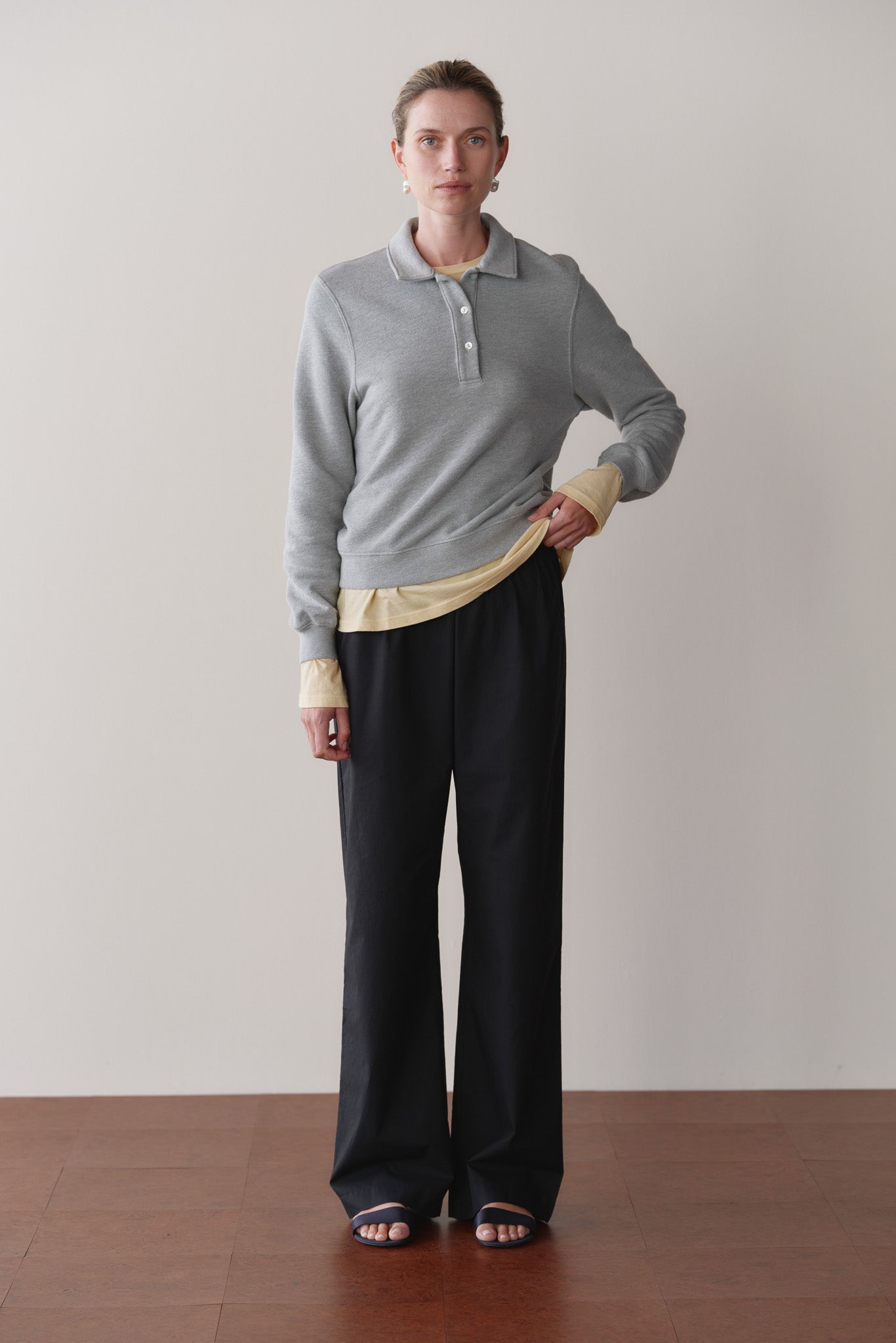 DONNI The Pop Simple Pant - Jet