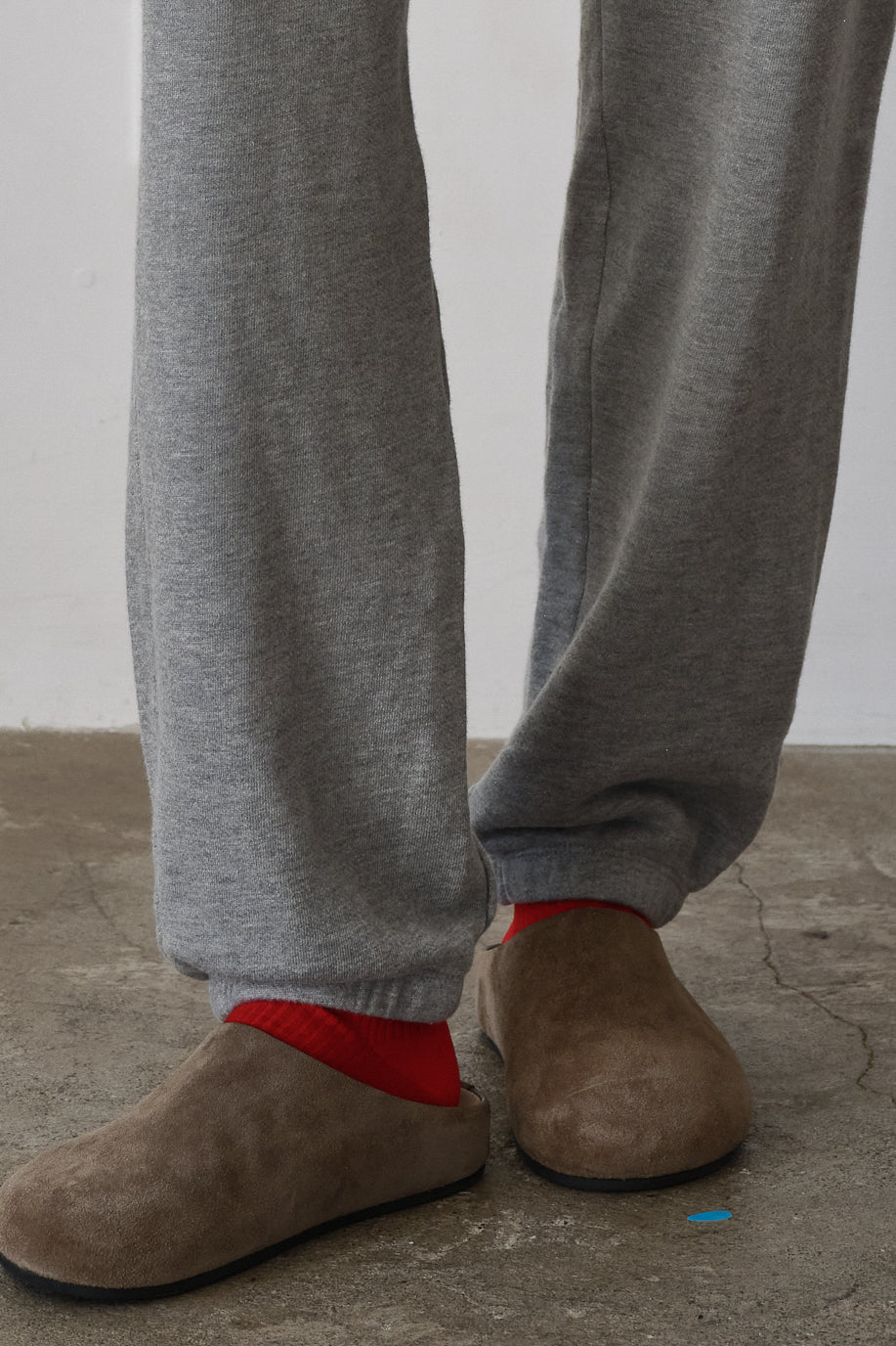 DONNI Heather Grey Eco-Terry Sweatpants - Heather Grey