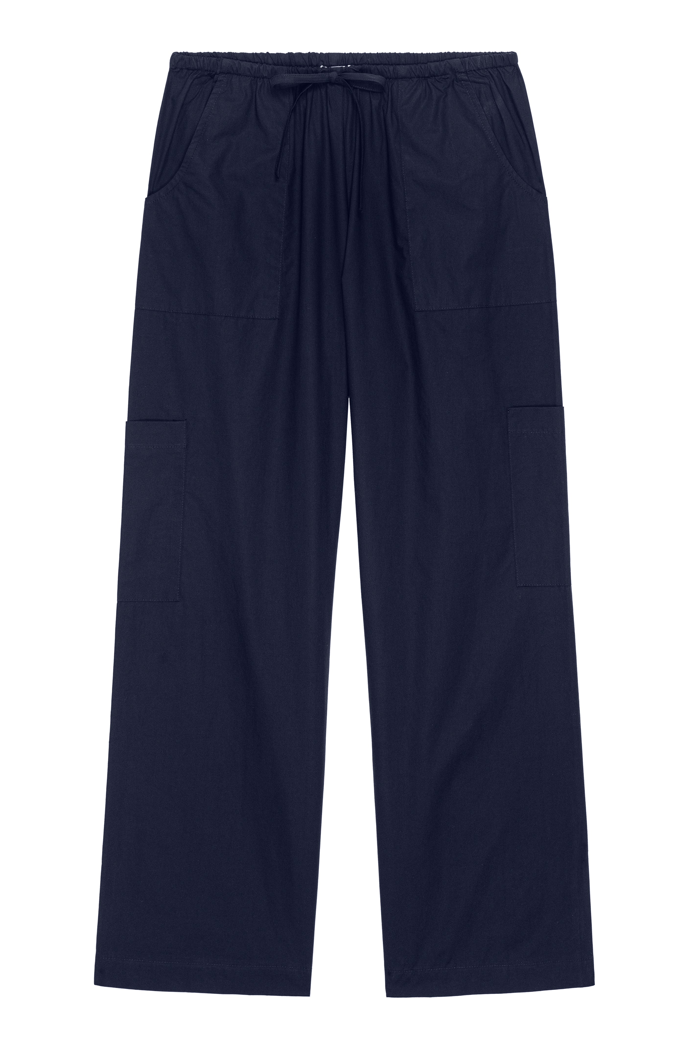 DONNI The Pop Drawstring Cargo Pant - Navy