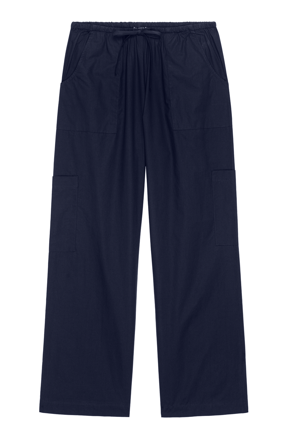 DONNI The Pop Drawstring Cargo Pant - Navy