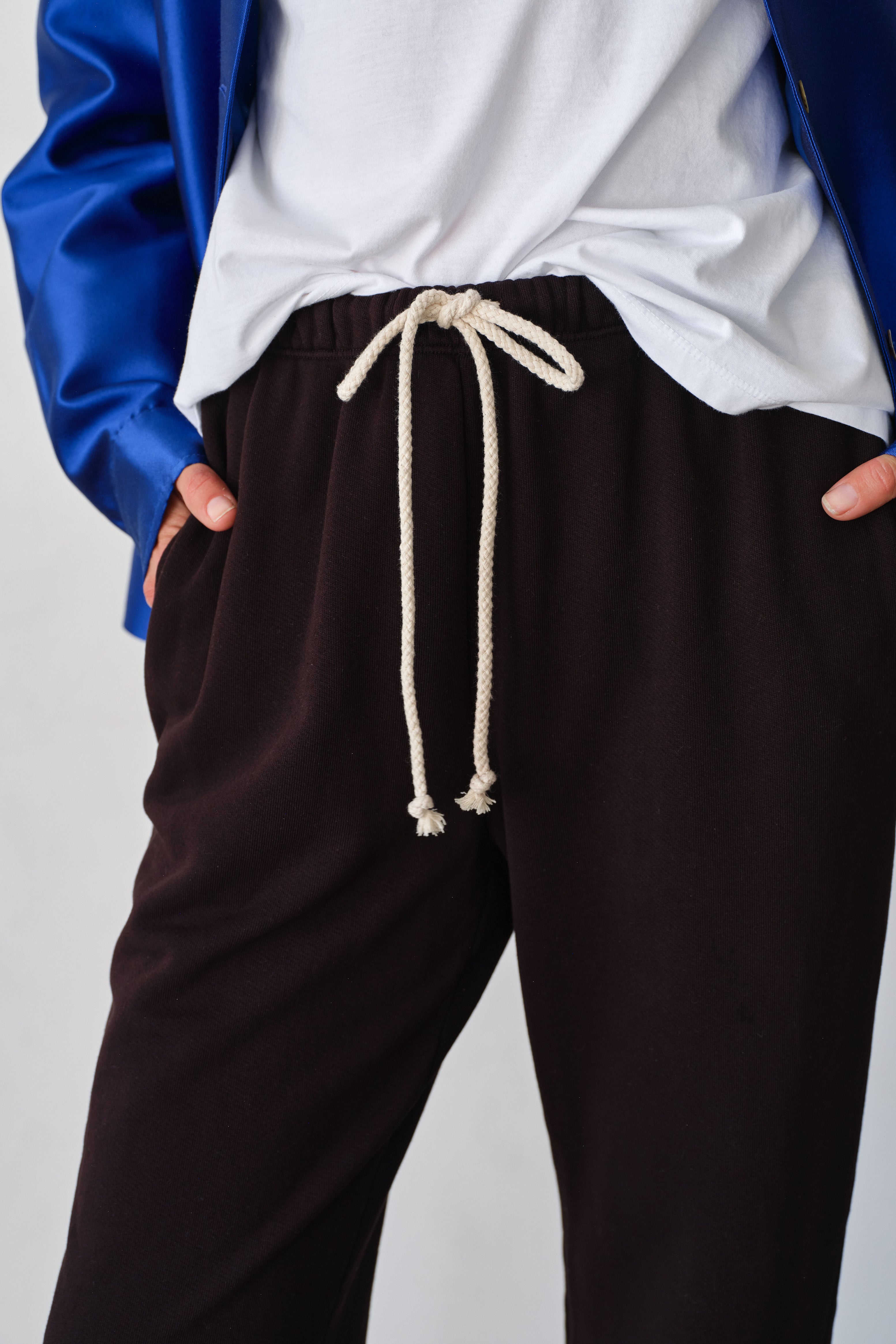 DONNI The Eco-Terry Sweatpants - Espresso