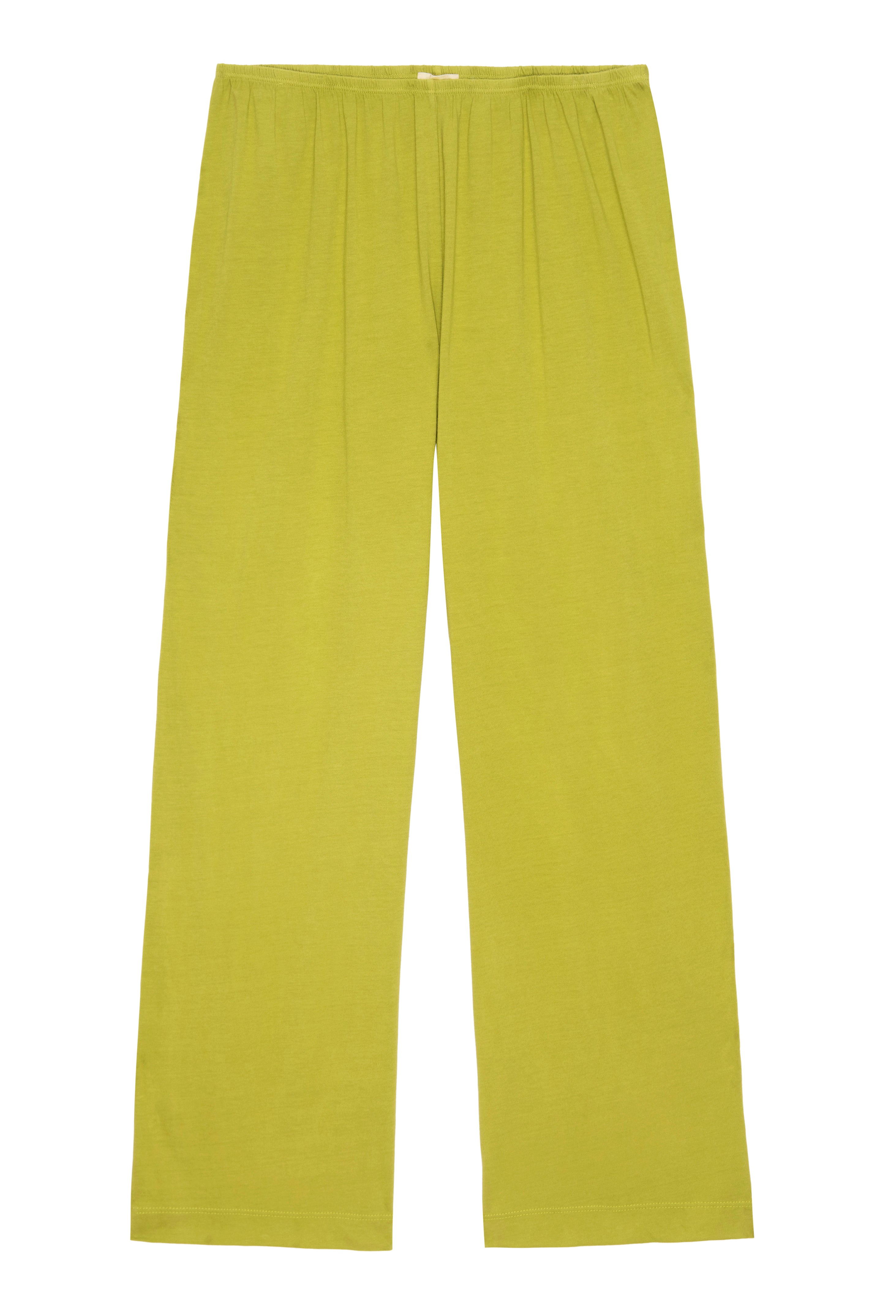 DONNI The Jersey Simple Crop Pant - Pistachio