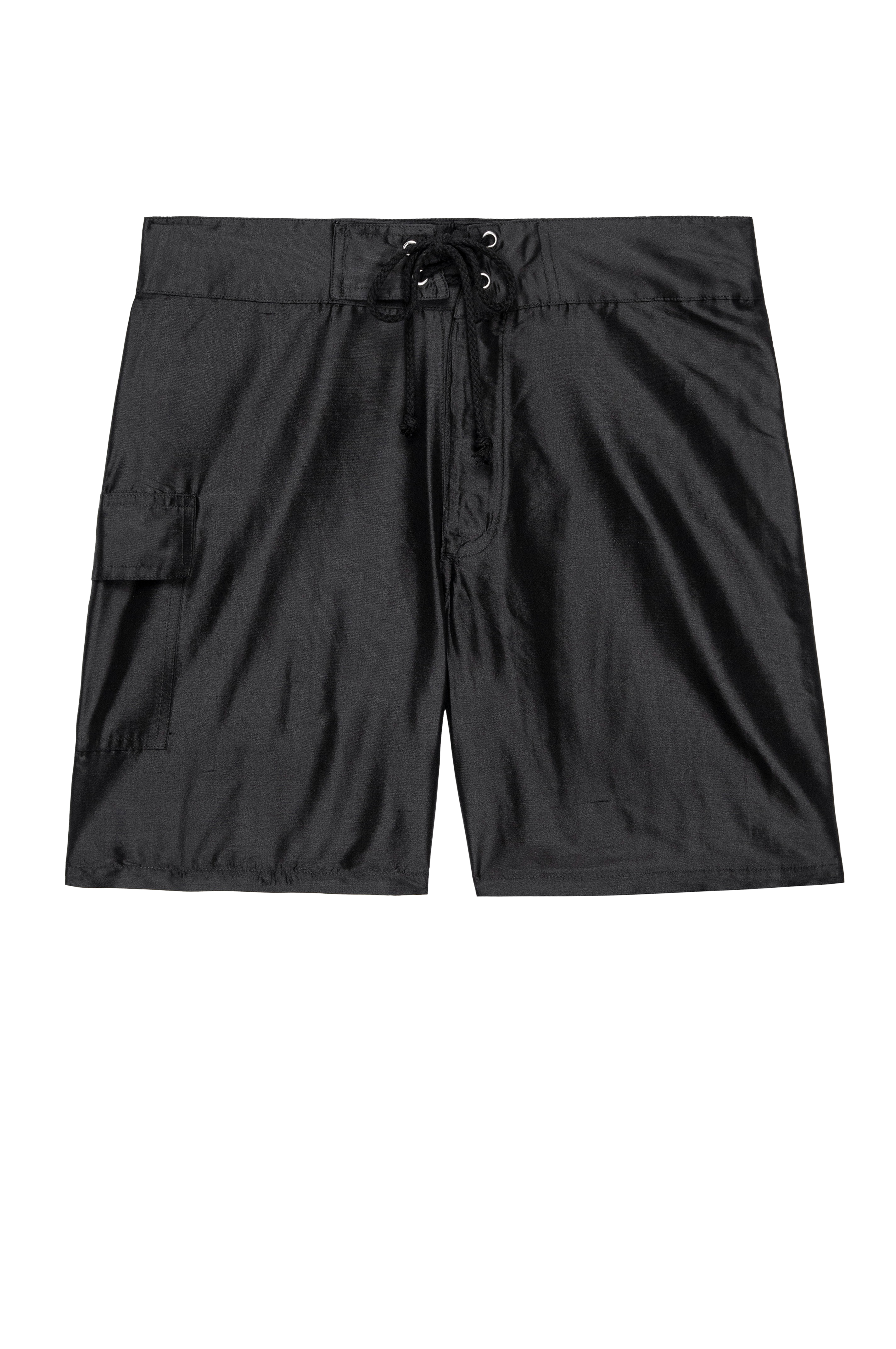 DONNI Jet Taffeta Board Short - Jet