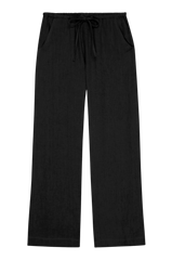 DONNI Jet Linen Drawstring Pant - Jet