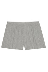DONNI The Pointelle Tap Short - Heather Grey