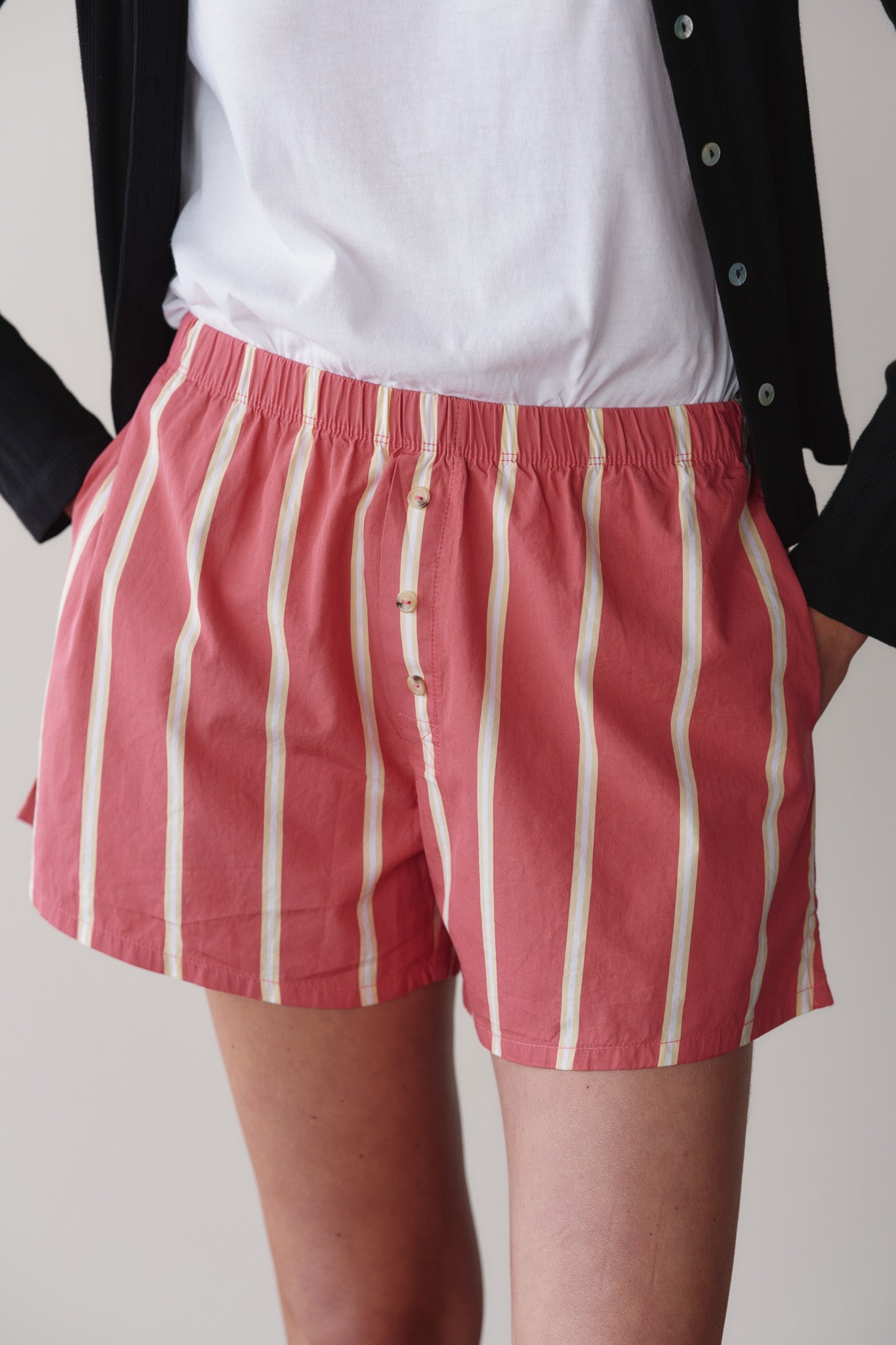 DONNI The Pop Boxer - Raspberry-Stripe