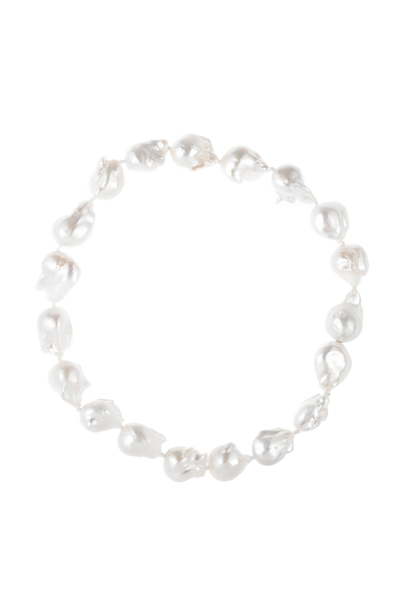 DONNI The June White Pearl Choker - white